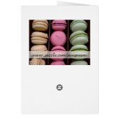 Ohhh macarons cards (Back)