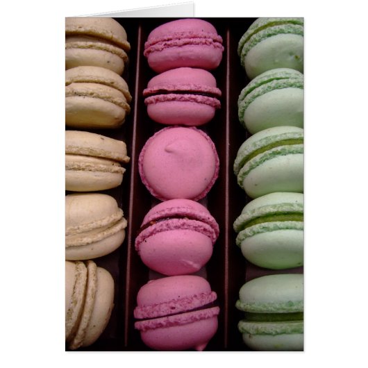 Ohhh macarons cards (Front)
