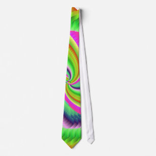 Ohhhhh Pretty Fractal copy Neck Tie