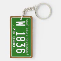 Xavier University State Love Keychain, Zazzle