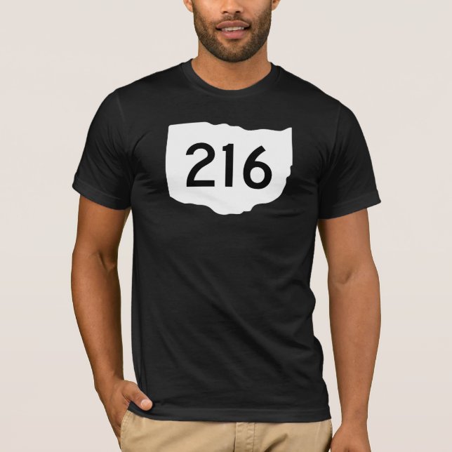 Ohio 216 Basic T-Shirt (Front)