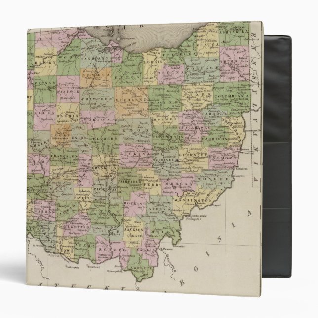 Ohio 3 Ring Binder (Front/Inside)