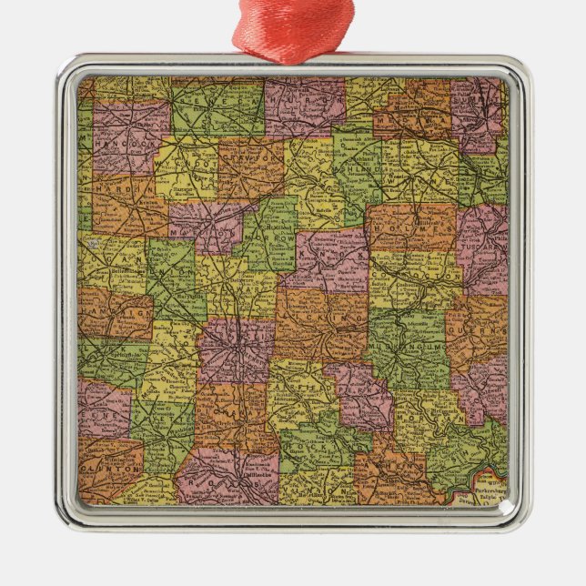 Ohio 7 metal ornament (Front)