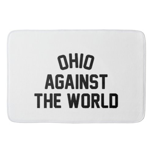 Ohio Against The World Bath Mat