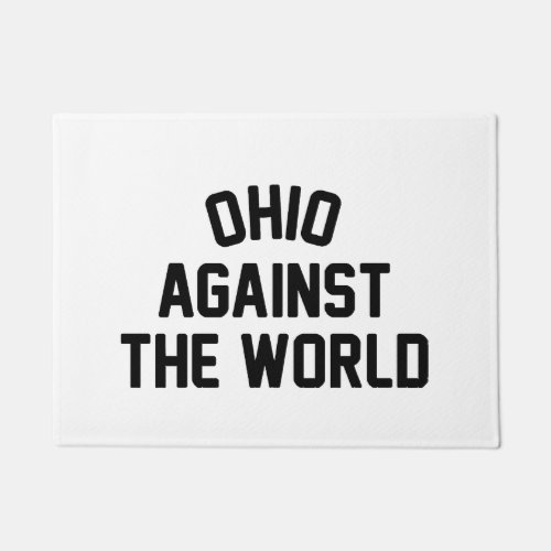 Ohio Against The World Doormat