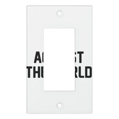 Ohio Against The World Light Switch Cover