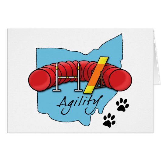 Ohio Agility Cards (Front Horizontal)