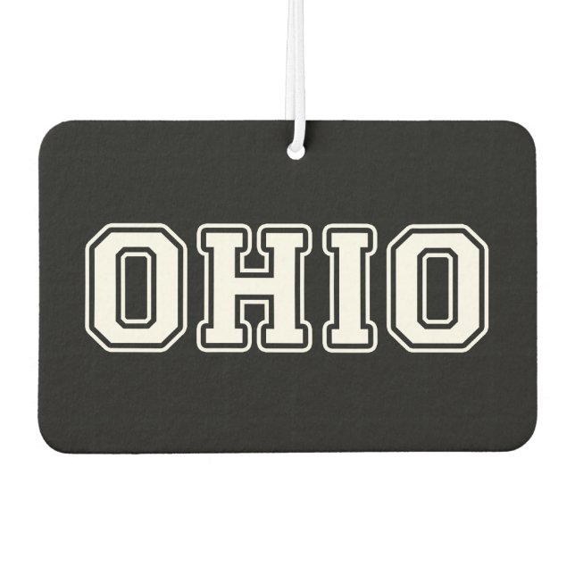 Ohio Air Freshener (Front)