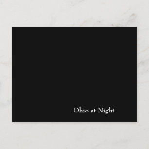 Ohio at Night Postcard