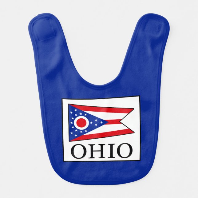 Ohio Baby Bib (Front)