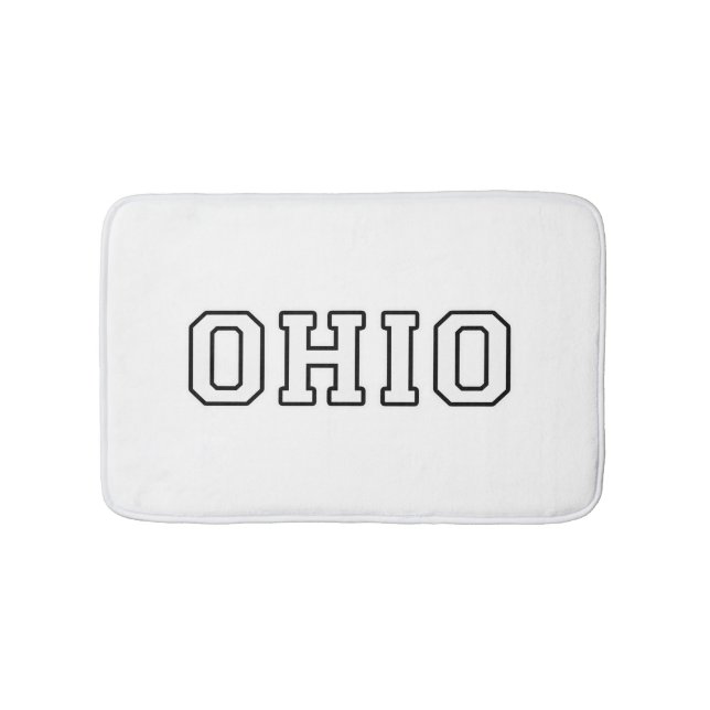 Ohio Bathroom Mat (Front)
