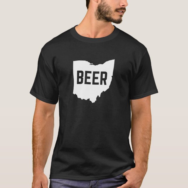 Ohio Beer for Craft Beer Lovers from Ohio T-Shirt (Front)