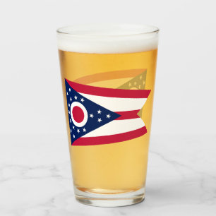 OHIO BEER GLASS