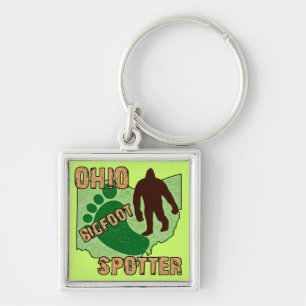 Ohio Bigfoot Spotter Keychain