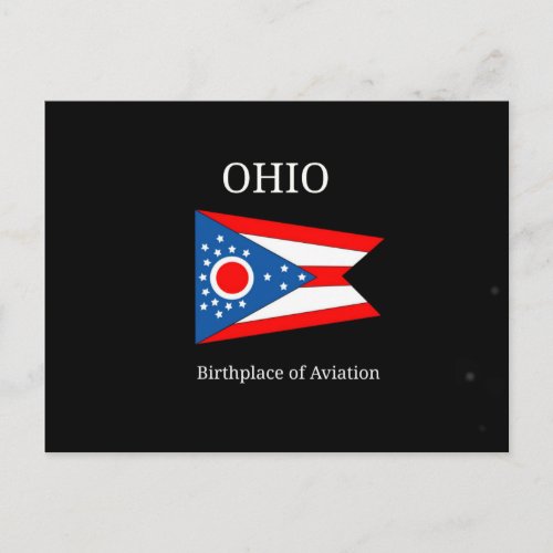 Ohio _ Birthplace of Aviation Postcard
