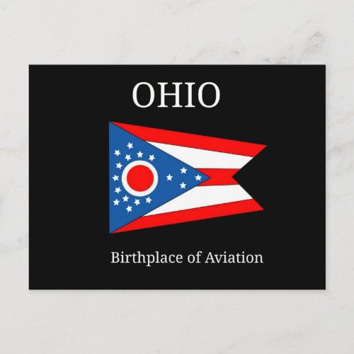Ohio Birthplace of Aviation Postcard