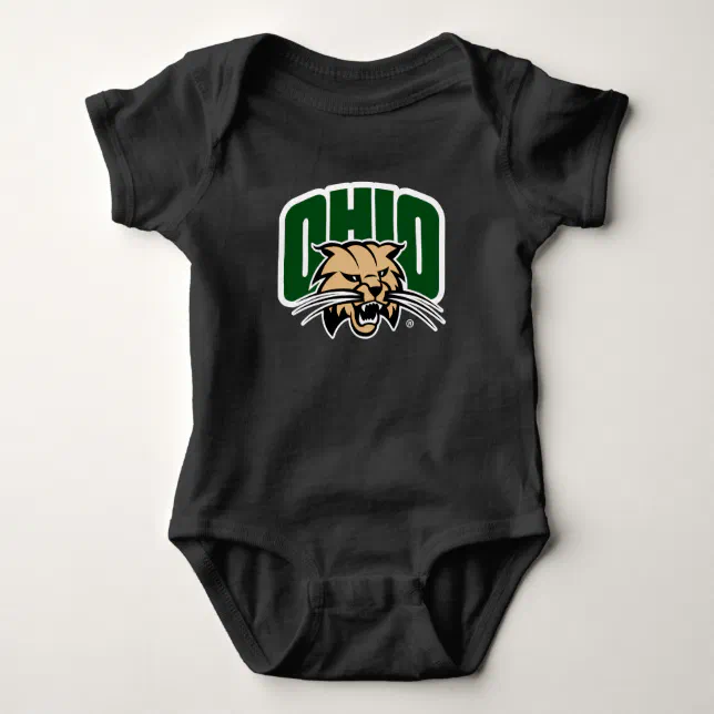 Ohio Bobcat Logo Baby Bodysuit | Zazzle