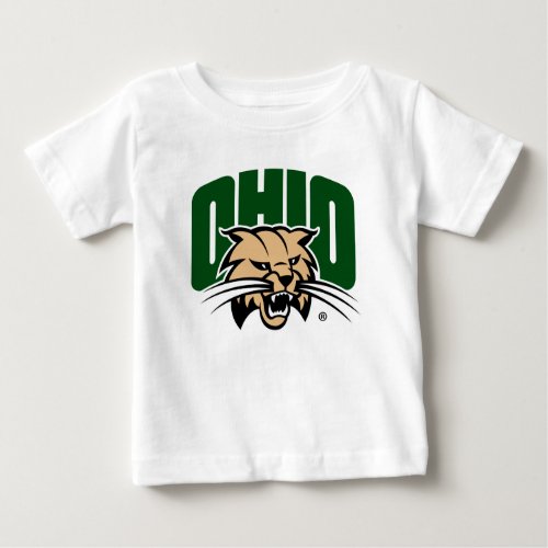 Ohio Bobcat Logo Baby T_Shirt