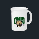 Ohio Bobcat Logo Beverage Pitcher<br><div class="desc">Check out these new Ohio University designs! Show off your OU Bobcat pride with these new Ohio University products. These make perfect gifts for the Bobcats student, alumni, family, friend or fan in your life. All of these Zazzle products are customizable with your name, class year, or club. Go Bobcats!...</div>
