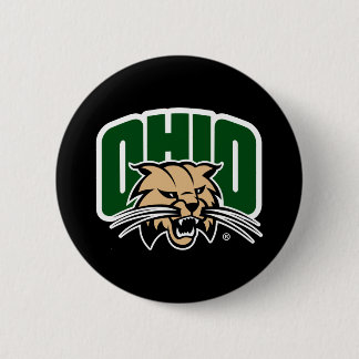 Ohio Bobcat Logo Button
