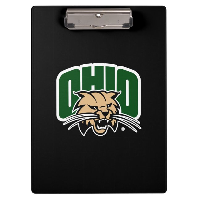 Ohio Bobcat Logo Clipboard (Front)