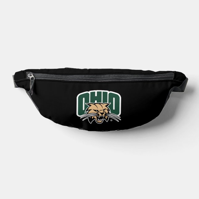 Ohio Bobcat Logo Fanny Pack (Lay Down)