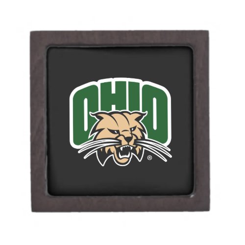 Ohio Bobcat Logo Gift Box