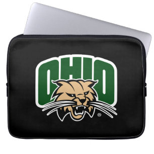 Ohio Bobcat Logo Laptop Sleeve
