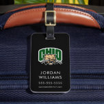 Ohio Bobcat Logo Luggage Tag<br><div class="desc">Check out these new Ohio University designs! Show off your OU Bobcat pride with these new Ohio University products. These make perfect gifts for the Bobcats student, alumni, family, friend or fan in your life. All of these Zazzle products are customizable with your name, class year, or club. Go Bobcats!...</div>