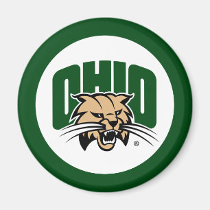 Ohio Bobcat Logo Magnet