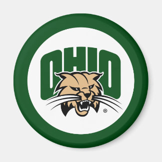 Ohio Bobcat Logo Magnet
