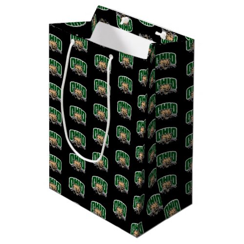 Ohio Bobcat Logo Medium Gift Bag