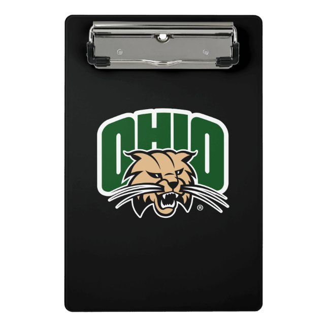 Ohio Bobcat Logo Mini Clipboard (Front)