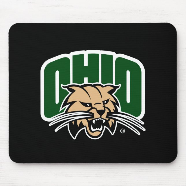 Ohio Bobcat Logo Mouse Pad (Front)