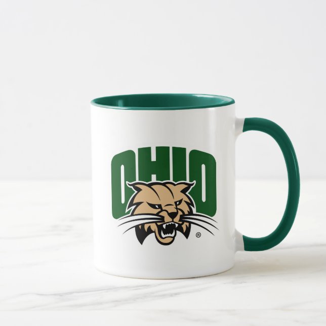 Ohio Bobcat Logo Mug (Right)