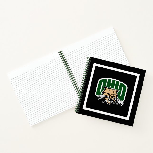 Ohio Bobcat Logo Notebook (Inside)