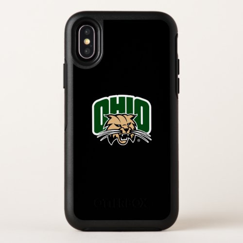 Ohio Bobcat Logo OtterBox Symmetry iPhone X Case