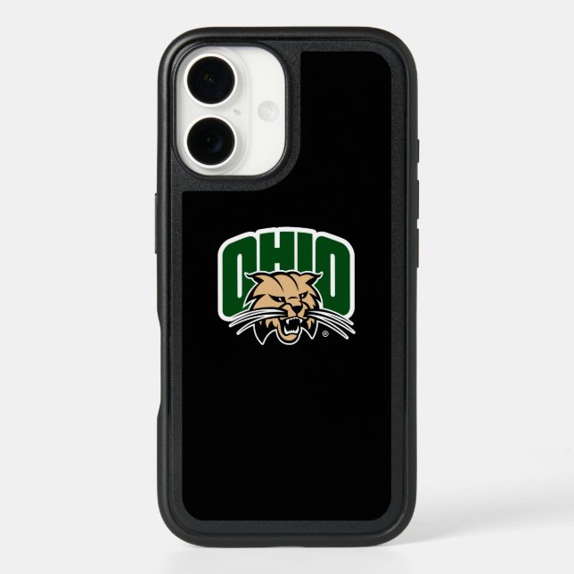 Ohio Bobcat Logo Otterbox iPhone Case (Back)