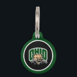 Ohio Bobcat Logo Pet ID Tag<br><div class="desc">Check out these new Ohio University designs! Show off your OU Bobcat pride with these new Ohio University products. These make perfect gifts for the Bobcats student, alumni, family, friend or fan in your life. All of these Zazzle products are customizable with your name, class year, or club. Go Bobcats!...</div>