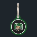 Ohio Bobcat Logo Pet ID Tag<br><div class="desc">Check out these new Ohio University designs! Show off your OU Bobcat pride with these new Ohio University products. These make perfect gifts for the Bobcats student, alumni, family, friend or fan in your life. All of these Zazzle products are customizable with your name, class year, or club. Go Bobcats!...</div>