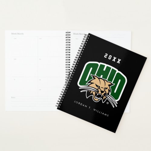 Ohio Bobcat Logo Planner