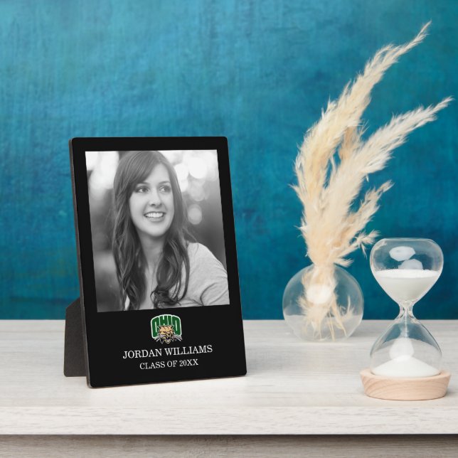 Ohio Bobcat Logo Plaque (Side)