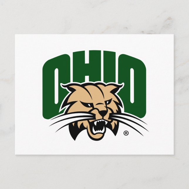 Ohio Bobcat Logo Postcard (Front)