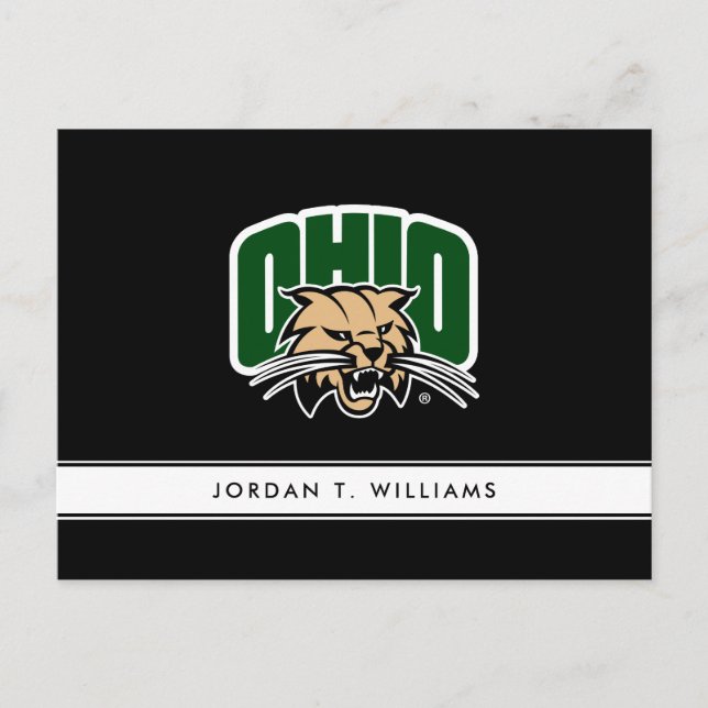 Ohio Bobcat Logo Postcard (Front)