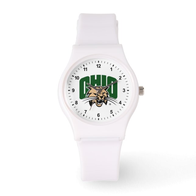 Ohio Bobcat Logo Watch (Front)