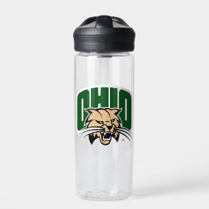 Ohio Bobcat Logo Water Bottle