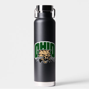 Ohio Bobcat Logo Water Bottle