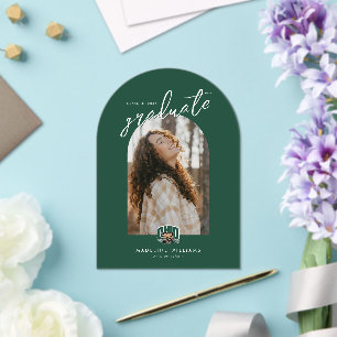 Ohio Bobcats Logo   Ohio University Graduation Acrylic Invitations