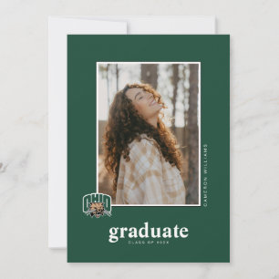 Ohio Bobcats Logo   Ohio University Graduation Announcement