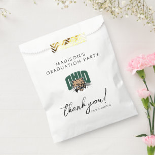 Ohio Bobcats Logo Ohio University Graduation Favor Bag